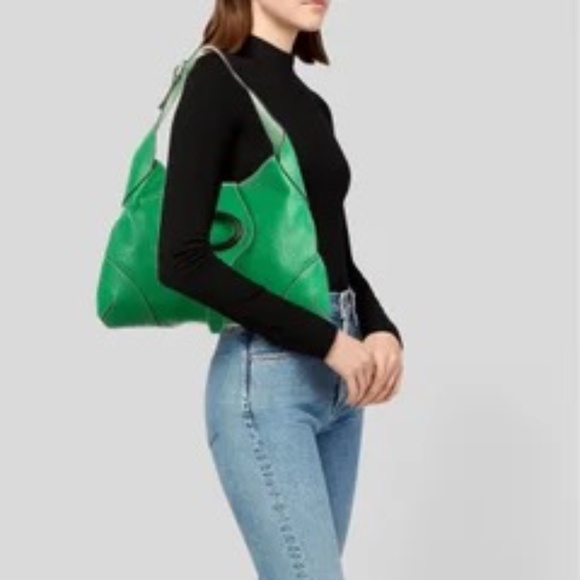 Dolce & Gabbana Handbags - Dolce and gabana green leather. Silver tone hardware